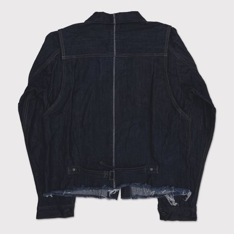 Deconstructed 1st Denim Trucker(KOJIMA) INDIGO