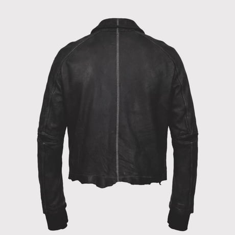 Skin Jacket(VEGETABLE TANNING PIG LEATHER)DEADSTOCK BK