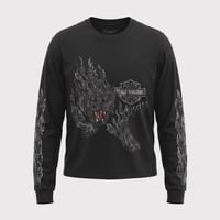 Bootleg Long Sleeve(AUSTERE)5YEARS BLACK
