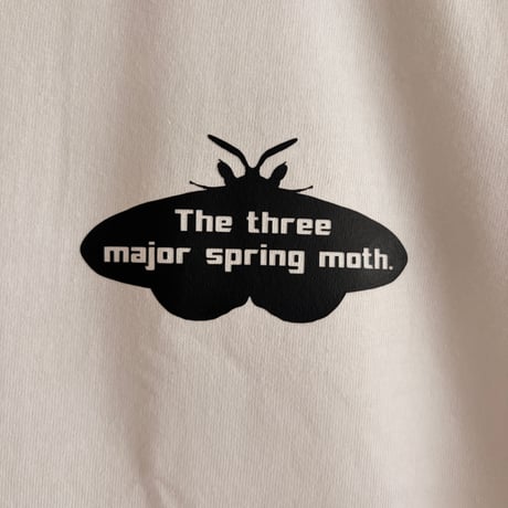 春の三大蛾Tシャツ