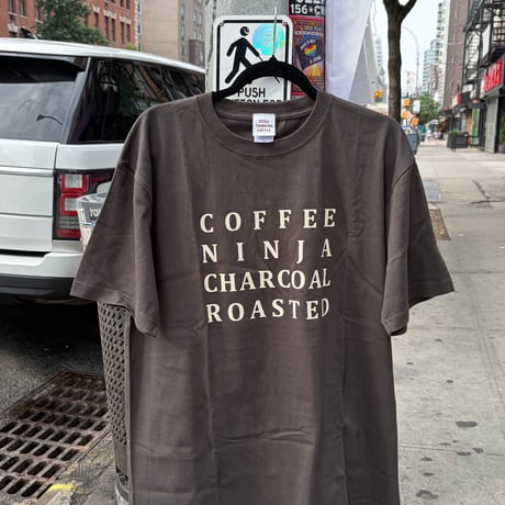 【NY限定】前面 COFFEE NINJA ロゴTシャツ