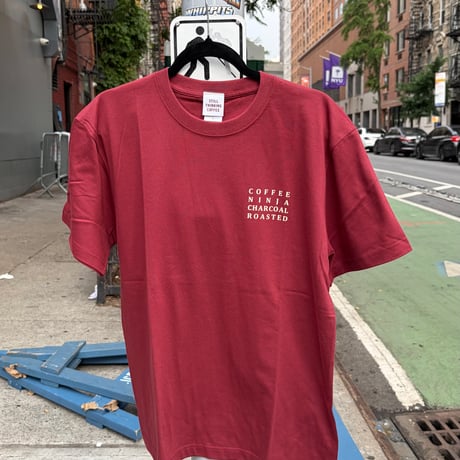 【NY限定】 COFFEE NINJA 左胸ロゴTシャツ