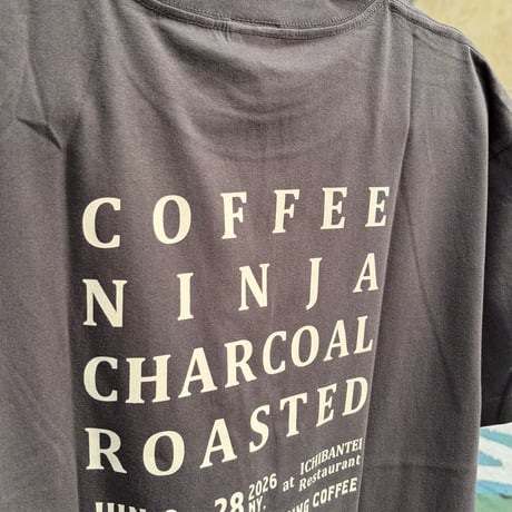 【NY限定】 COFFEE NINJA 左胸ロゴTシャツ