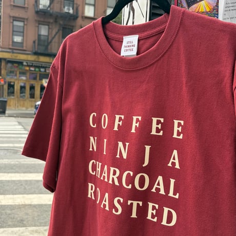 【NY限定】 COFFEE NINJA 左胸ロゴTシャツ