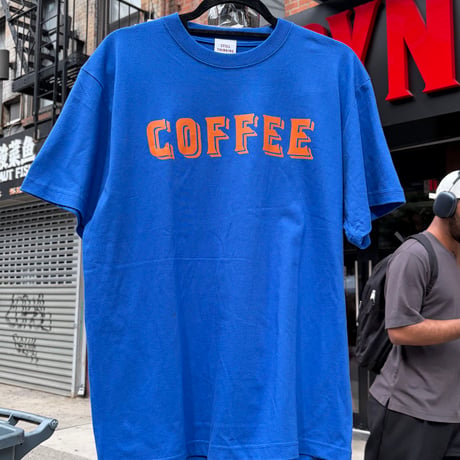 【NY限定カラー】COFFEEロゴTシャツ  　　　　　　　　　　design by DF.SQEZ