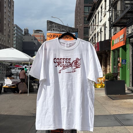 【NY限定】 COFFEE NINJA イラストTシャツ