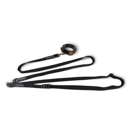 Goatskin & Sheet Woven Nylon Shoulder handle / Nocturne Trim Studs Design