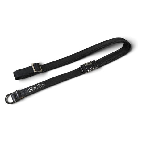Goatskin & Sheet Woven Nylon Shoulder handle / Nocturne Trim Studs Design