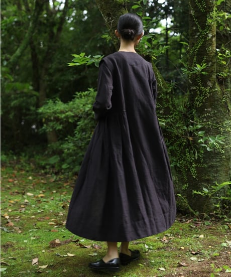 Linen Handwoven Dress  / CALICO