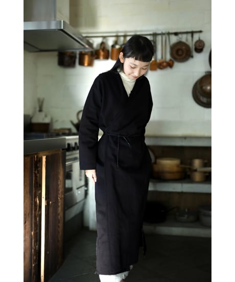 no collar coat／野原