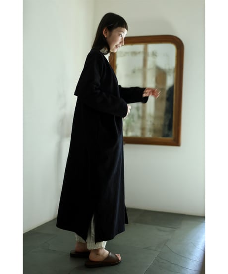 no collar coat／野原