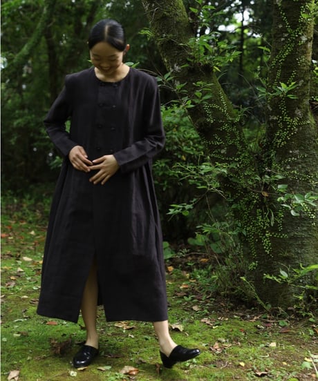 Linen Handwoven Dress  / CALICO