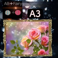 AB＋fairy入り！（A3サイズ）AB＋faiy885ダイヤモンドアート