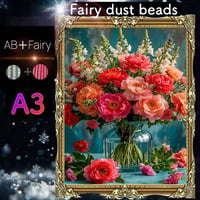 AB＋fairy入り！（A3サイズ）AB＋faiy668ダイヤモンドアート