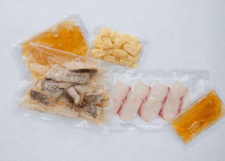 【冷凍】ぶっかけ刺身鯛めしと松山風鯛めしのセット