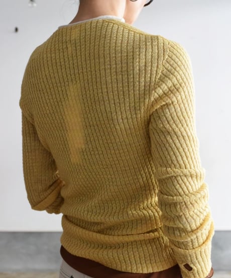 YULA/ARRANGEMENT RIB WOOL INNER