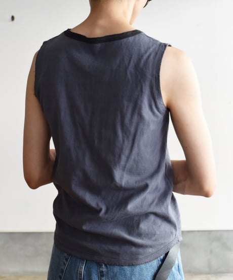 JOICEADDED/20PICOT HEM TANK TOP