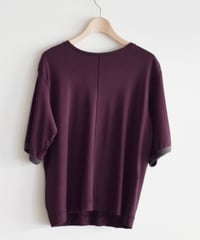 NIKKI ESSENTIAL PIECES/RIB TRIM T-SHIRT