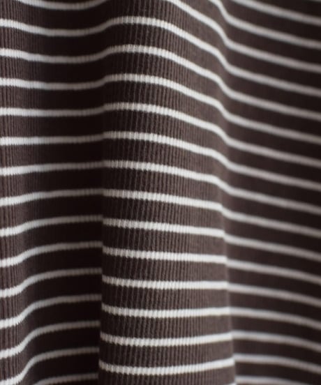 MEYAME/BORDER SOFT RIB HENRY NECK