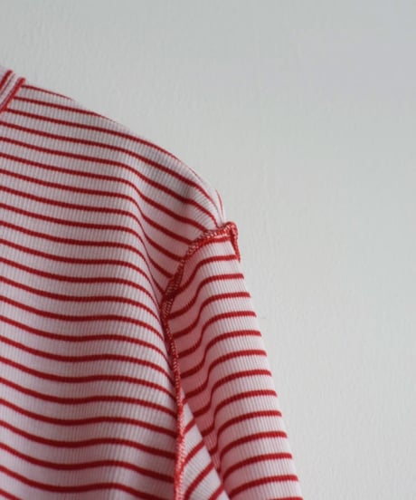 MEYAME/BORDER SOFT RIB HENRY NECK