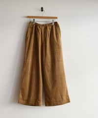 maison de soil/CORDUROY EASY WIDE PANTS