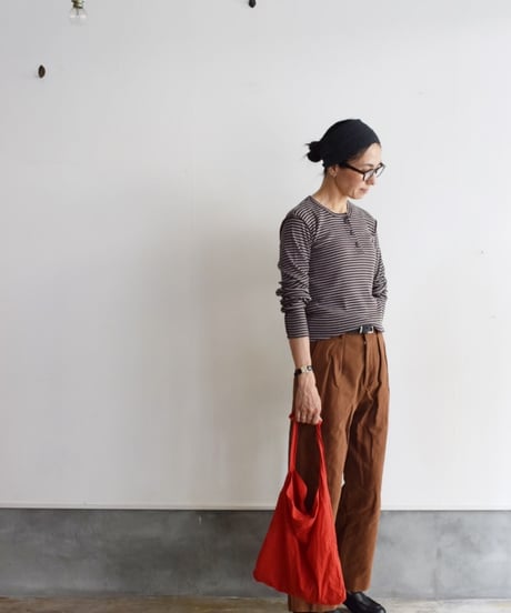 MEYAME/BORDER SOFT RIB HENRY NECK
