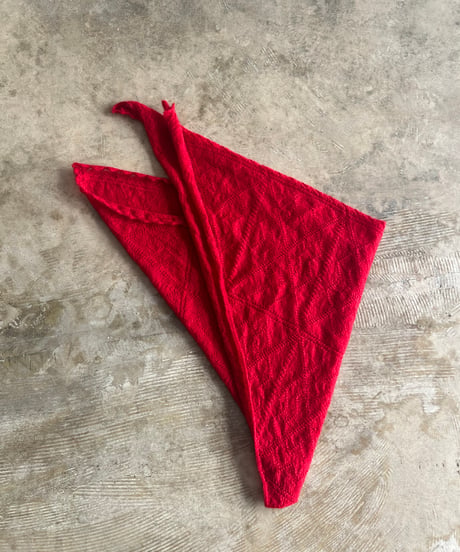 Nikki ESSENTIAL PIECES/KID MOHAIR LACE STITCHED SCARF