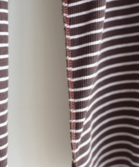 MEYAME/BORDER SOFT RIB HENRY NECK
