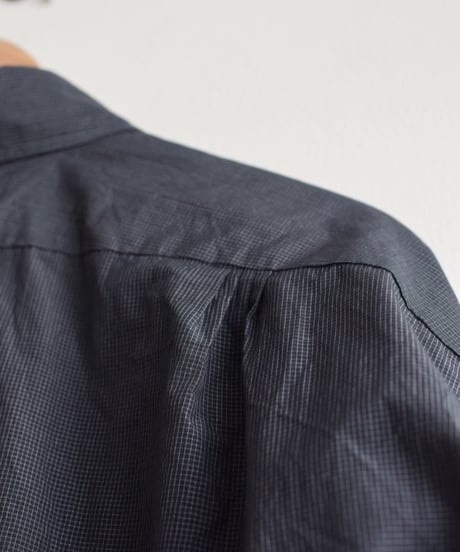 Nikki ESSENTIAL  PICES/Cotton Silk Check Standard Shirt