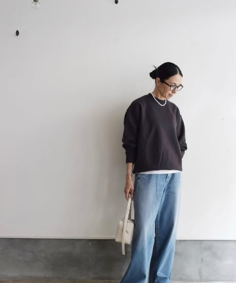MEYAME/LIIGHT SOFT SHORT SWEAT