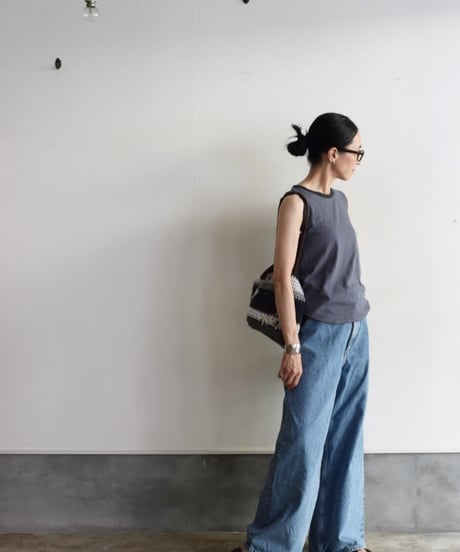 JOICEADDED/20PICOT HEM TANK TOP