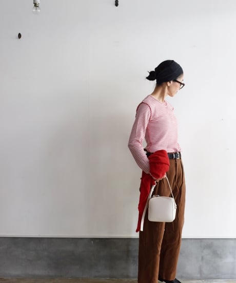 MEYAME/BORDER SOFT RIB HENRY NECK