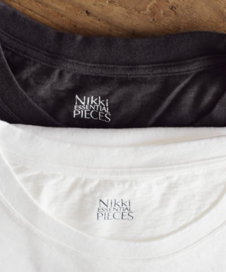 Nikki ESSENTIAL  PICES/Slub Yarn Cotton 2pack Trim Tee
