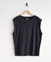 Nikki ESSENTIAL PIECES/GIZA COTTON RANDAM RIB SULEEVELESS