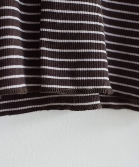 MEYAME/BORDER SOFT RIB HENRY NECK