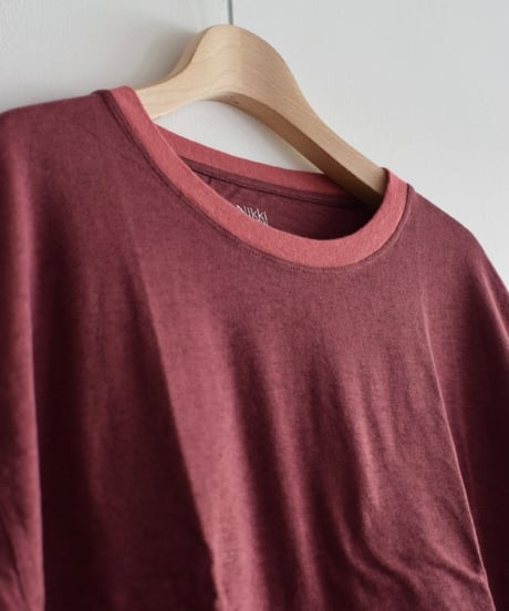 Nikki ESSENTIAL  PICES/Slub Yarn Cotton 2pack Trim Tee