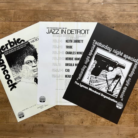 Strata Records // Jazzy Sport "Poster Set"（3枚組）