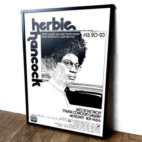 【ポスター】Strata Records×Jazzy Sport/Herbie Hancock