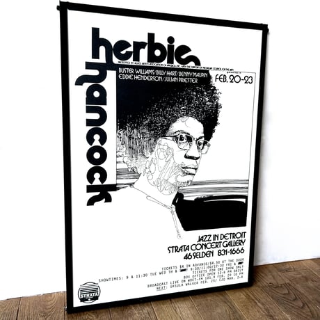 【ポスター】Strata Records×Jazzy Sport/Herbie Hancock