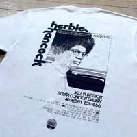 Strata Records×Jazzy Sport/Herbie Hancock T-Shirts/WHITE