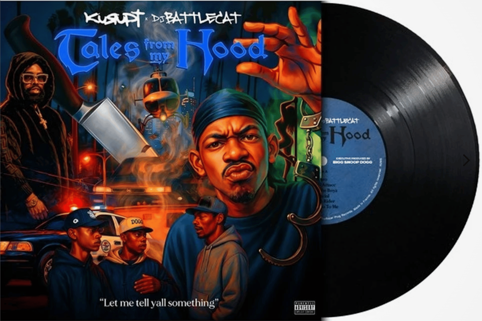 Kurupt & Dj Battlecat - Tales From My Hood-LP-