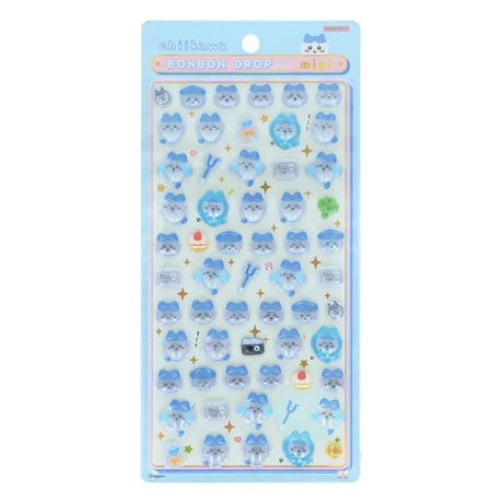 【ボンボンドロップシール mini】 《ちいかわ/ハチワレ》シール ステッカー