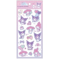 【ふんわりフェルトシール】 マイメロディ&クロミ ステッカーシール 29064