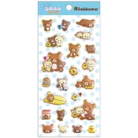 【もっと!ふにふにシール】  《リラックマ》 クッションシール