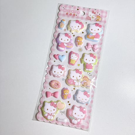 【もちもちマシュマロシール】 サンリオ 《ハローキティ》 シール ステッカー