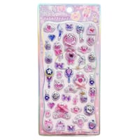 《B品》【リボン ジュエルプチドロップステッカー】《Magical Pink》 シール ステッカー