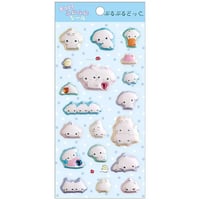 【もっと!ふにふにシール】  《ぶるぶるどっぐ》 クッションシール