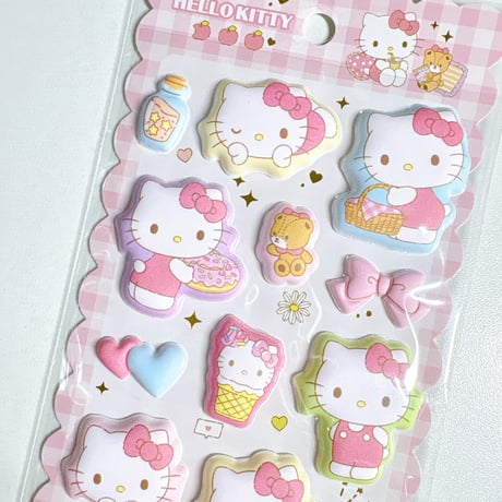 【もちもちマシュマロシール】 サンリオ 《ハローキティ》 シール ステッカー