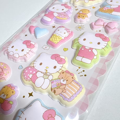 【もちもちマシュマロシール】 サンリオ 《ハローキティ》 シール ステッカー