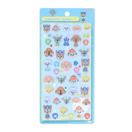 【ボンボンドロップシール】パウパトロール ( バッジ )   シール ステッカー
